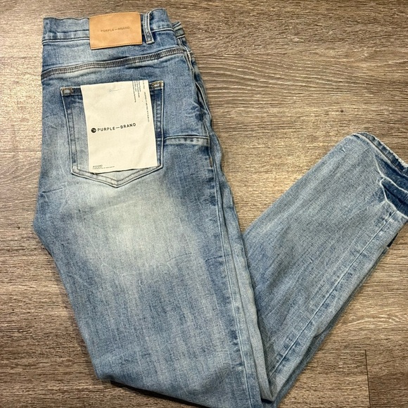 Light Blue Men's Purple brand Jeans